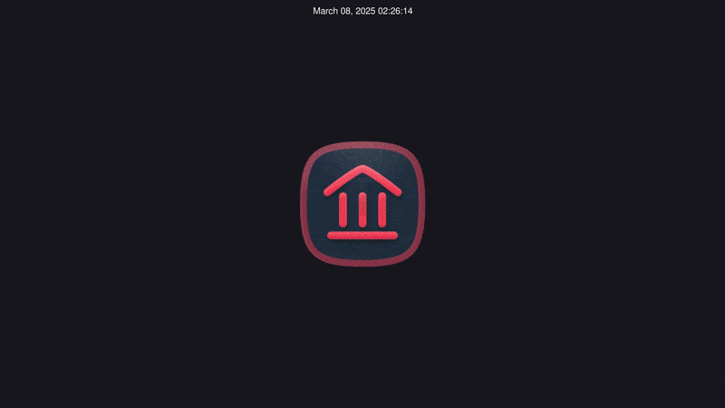 HCB commit history visualised with Gource